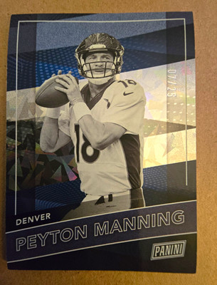 2026 Panini The National PEYTON MANNING Holo Parallel /25 #61 Broncos SSP