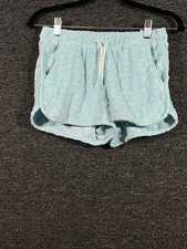 Old Navy Girls Light Blue Lounge Shorts Drawstring Size XL 14-16 