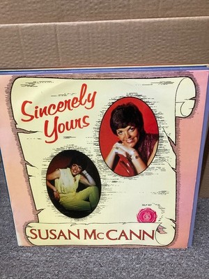 SUSAN McCANN SINCERELY YOURS, VINYL LP, SSLP507, VG+