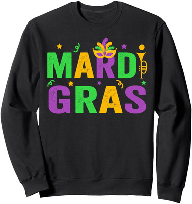Mardi Gras 2025 Cute Design For Funny Party Carnival Unisex Crewneck Sweatshirt