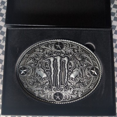 Monster Energy  Morgan Wallen Rodeo Cowboy Belt Buckle