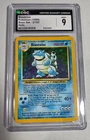 CGC 9 MINT Blastoise 2/102 Base Set Holo Pokemon Card