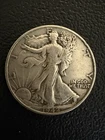 1942 P Walking Liberty Silver Half Dollar Coin .900 Fine Silver