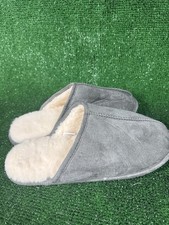 Lordfon Men  s Slippers US 9  10 EU 42  43 Gray Cozy Plush Lined Indoor Shoes
