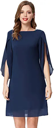 Grace Karin Loose Chiffon Elegant Cocktail Party Evening Dress