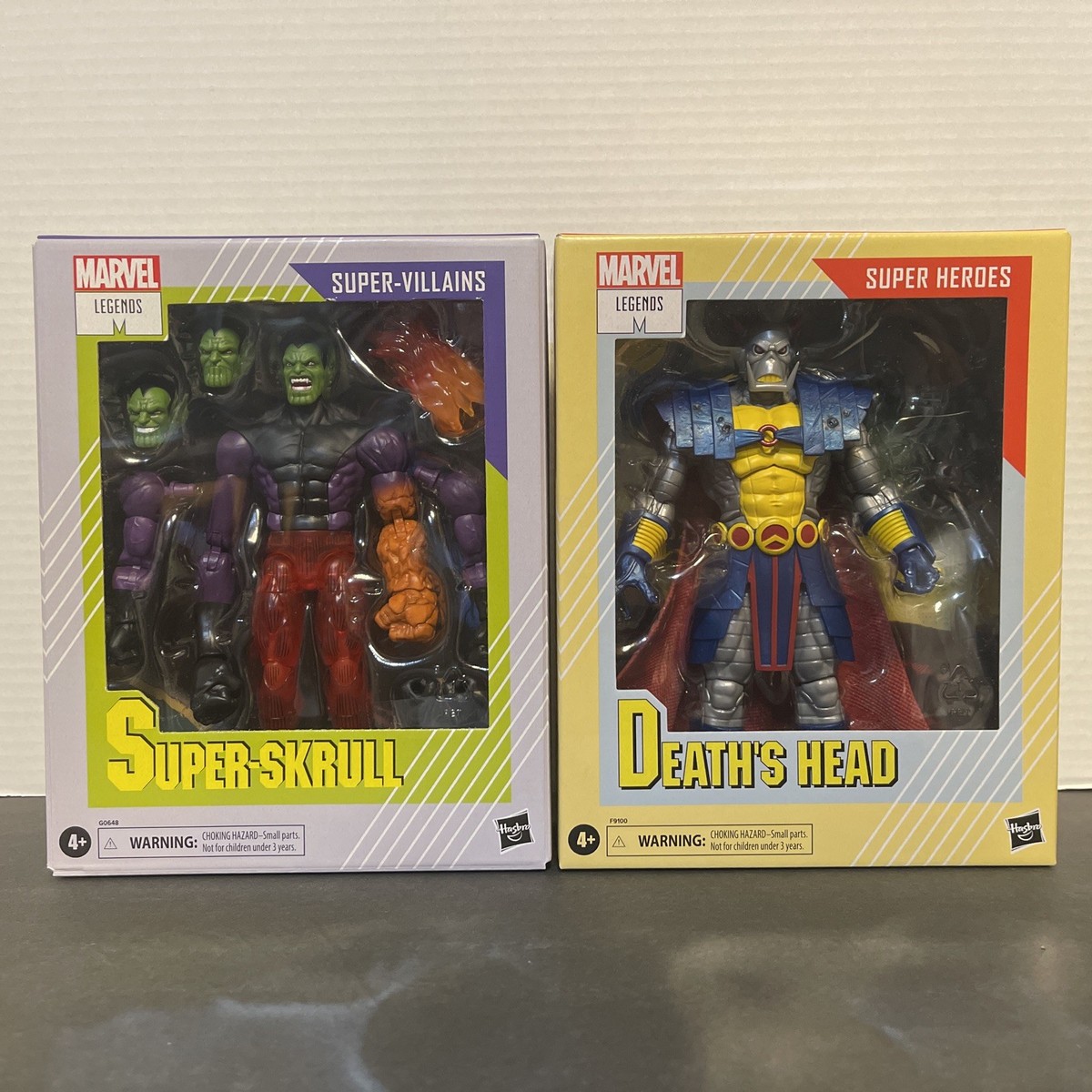 HASBRO Marvel Legends Super-Skrull NYCC 2025 & Death's Head SDCC