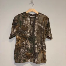 Game winner Mens Short Sleeve T Shirt Camouflage Small Hunting Fishing Camping