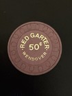 .50 Red Garter Wendover Nevada Casino Chip — photo 1
