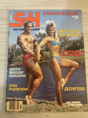 . Strength Health Bodybuilding Magazine July 1985 ( Box C )