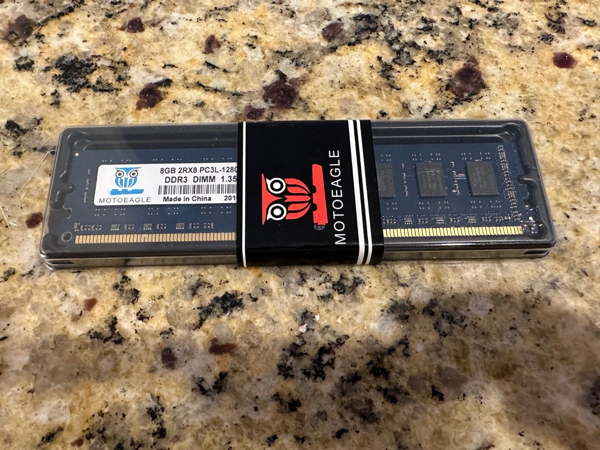 PC3-12800 (DDR3-1600) 8 GB DIMM Computer Memory (RAM) with 1
