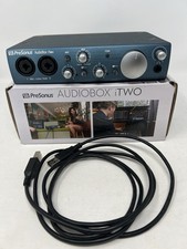 PreSonus AudioBox iTwo USB 2.0 Audio Interface 24-bit/96kHz MIDI w/ Box  Cable