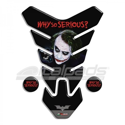 Motorrad Tankschutz für mod. ''Nevada'' The Joker Batman Why so serious?