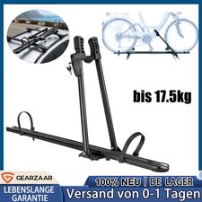 Dach-Fahrradträger Dachträger für Reling Auto Fahrradhalter bis 17,5 kg 29 Zoll