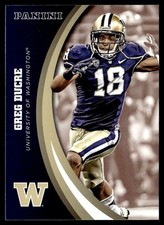2016 Panini University of Washington Greg Ducre Washington Huskies #42