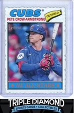 2026 Topps Heritage#261  Pete Crow-Armstrong Deckle Edge SP Cubs Z456