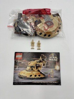 Lego 7155 Star Wars - Trade Federation AAT vollständig Anleitung 
