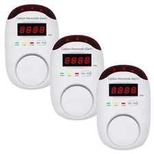 Carbon Monoxide Detectors, WESHLGD Plug-in CO Detector Alarm Monito... Fast Ship