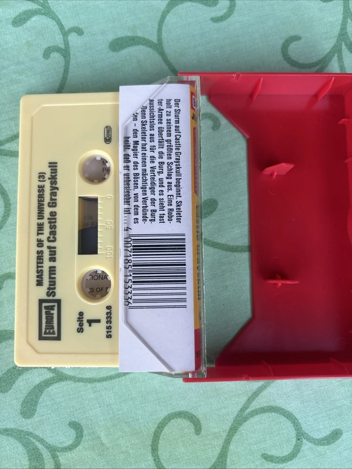 MC Kassette Hörspiel MOTU Masters of the Universe He-man Folge 3 - Bild 2 von 3