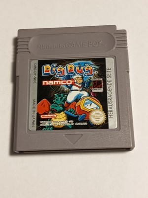 Original Nintendo Gameboy Game Boy Classic Spiel Dig Dug Deutsche Version Namco