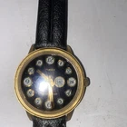 Vintage Timex Telephone Marlin Dial Watch Men 34mm Day Date Untested For Parts
