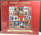 Advent Calendar 1000 pc Christmas Jigsaw Puzzle - NEW & SEALED - Ships Free