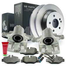 Bremssättel Bremsscheiben Bremsbeläge hinten für Mercedes-Benz Viano Vito W639