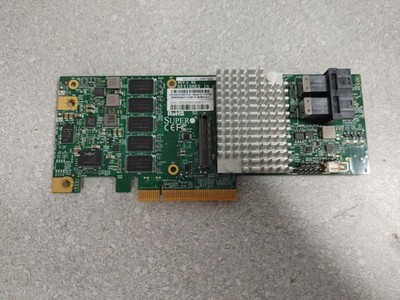 Supermicro AOC-S3108L-H8IR-16DD  8-Port SAS3 12Gbps RAID Controller NoBracket