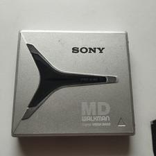Sony MZ-E90 MD MiniDisc Walkman Only Player Silver Used