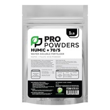 Pro Powders Humic  70/5 Humic  Fulvic Acid Powder Improves soil structure