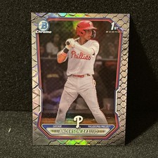 2026 Bowman Chrome Reptilian Refractor BCP-8 Anderson Araujo Phillies