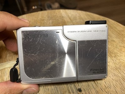 デジタルカメラ　KYOCERA Finecam SL400R Kyocera Finecam SL400R Digital Camera, 4.0MP, Digital Camera 3x