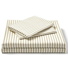 FreshCulture Full Size Bed Sheets - Ultra Soft Striped Sheets - Brushed Micro...