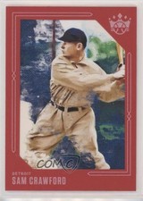 2020 Panini Diamond Kings SP Red Frame Sam Crawford #161 HOF 2jt