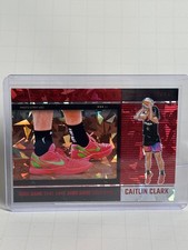 2025 Caitlin Clark Chronicled Shoe Game Red Cracked Ice SP #77 Kobe WNBA ASG