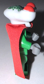 LEGO Space Police 3 Alien SQUIDMAN Minifig Green Monster Squid Man Red Cape 5980