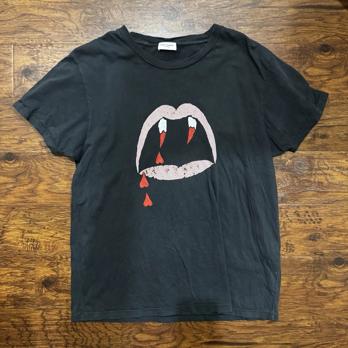 Saint Laurent Cotton T-Shirts for Men for sale | eBay