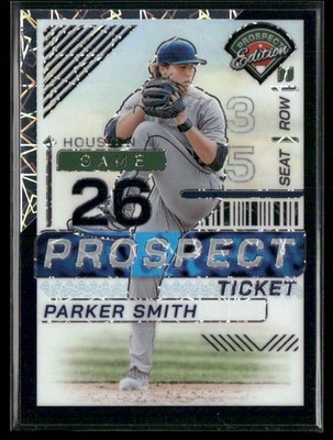 Parker Smith /39 2024 Panini Prospect Edition Black Velocity Holo Houston Astros