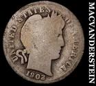 1902 Barber Dime- Silver- Scarce Better Date No Reserve #J838