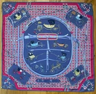 Authentic Luxury HERMES PARIS Les Voitures Nouvelles Carriages Silk Scarf France