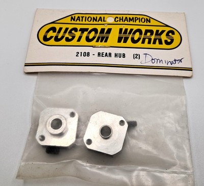 Custom Works #2108 ~ Rear Hubs for Dominator