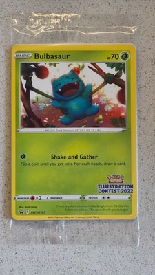 Pokemon Illustration Contest 2022 SWSH303 SWSH304 SWSH305 Promos - Neu & Sealed