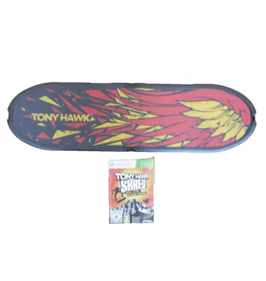 Tony Hawk Shred Microsoft Xbox 360 - 2010 Wireless Board Skateboard *getestet