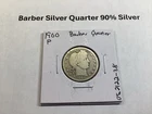 1900 Barber 90% Silver Quarter from Philadelphia Mint 052122 38c