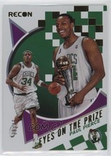 2020-21 Panini Recon Eyes on the Prize Purple 38/49 Paul Pierce #15 HOF 1d59