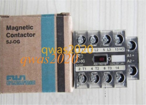 New fuji SJ-OG SJ-0G 24V In Box Magnetic Contactor New fuji SJ-OG SJ-0G 24V In Box Magnetic Contactor