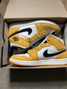 Jordan 1 Mid Se Lakers Ebay