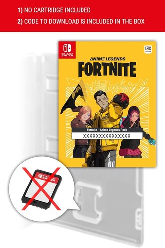 Fortnite - Anime Legends (Code in Box) - (Nintendo Switch) New - Picture 2 of 6
