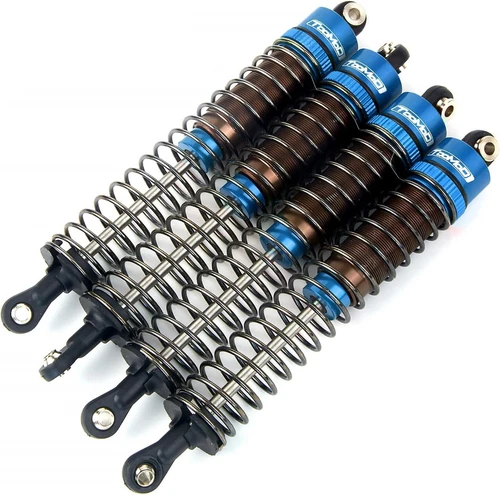 100mm 1/10 RC Oil Shock Absorber Kit for TRX4/Axial Buggy Car Upgrade - Picture 4 of 6