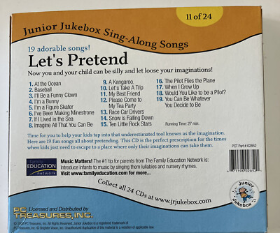 Audio CD] Let's Pretend by Jr Jukebox & PC Treasures | eBay