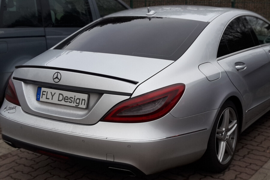 Für CLS 218 c218 MB w218 350 220 63 a-still 400 cdi spoiler lippe hecklippe MATT